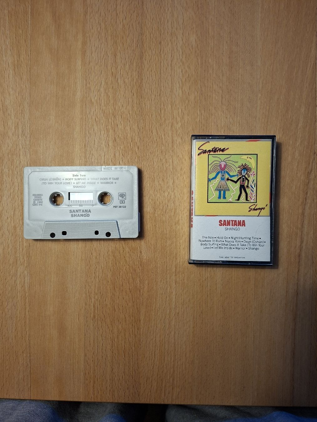 Cassettes audio: Santana Shango Musikkassette MC – D'occasion à Horboden par hasel555