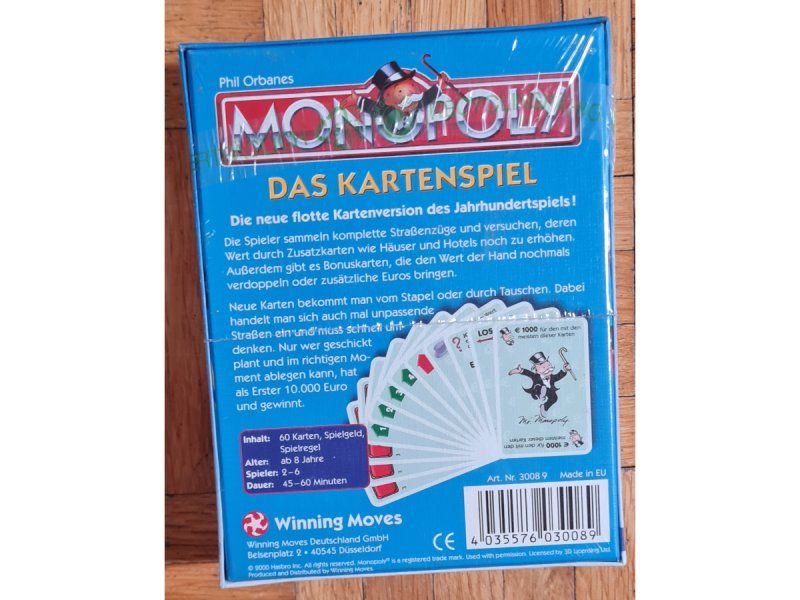 Giochi: Monopoly - Das Kartenspiel – Usato da Zürich venduto da Desmond01 1