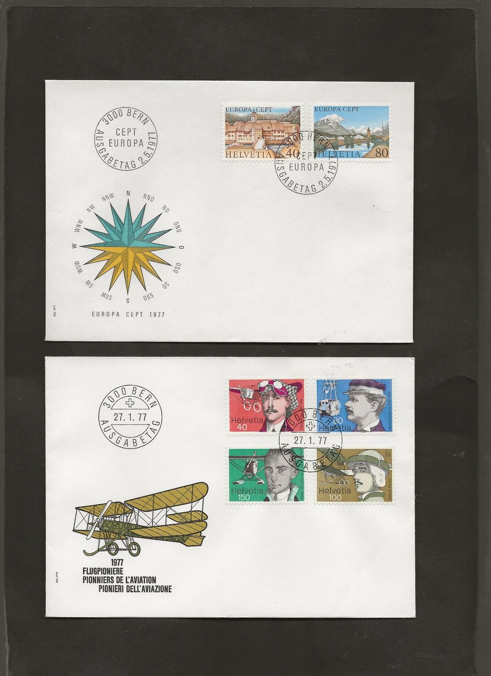 Tutti i francobolli: Schweiz 16 FDC 1976 bis 1979 – Usato da Au ZH venduto da xelagreb01 6