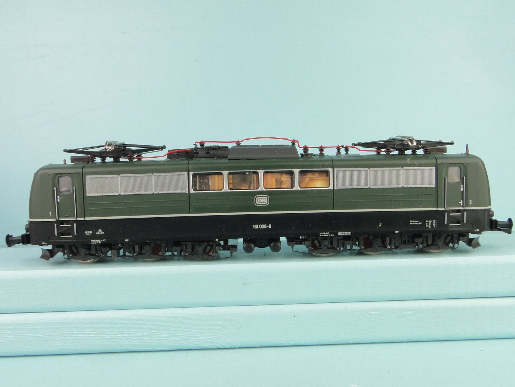 Modellini di ferrovie: RÖWA 1421 DB BR 151 – Usato da Bülach venduto da cann11 1