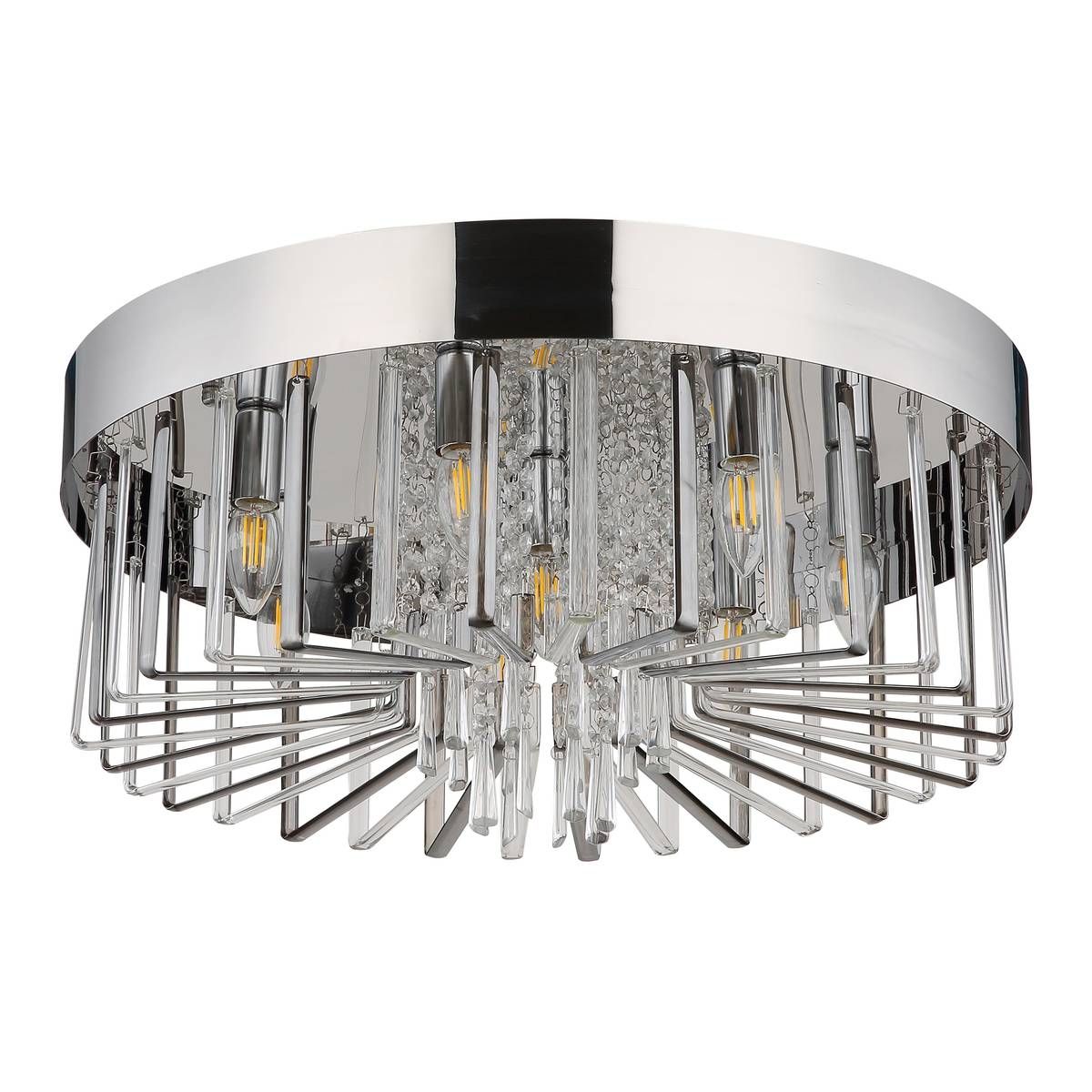 Kronleuchter & Deckenlampen: Deckenleuchte, K9 Kristalle, 60 cm Ø – Neu (gemäss Beschreibung) aus Kreuzlingen von Smart-Light 3