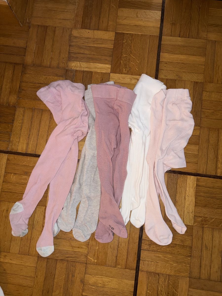 Altro abbigliamento: Strumpfhose Set Mädchen, Grösse 74/80 und 62/68 – Usato da Toffen venduto da 12Dela