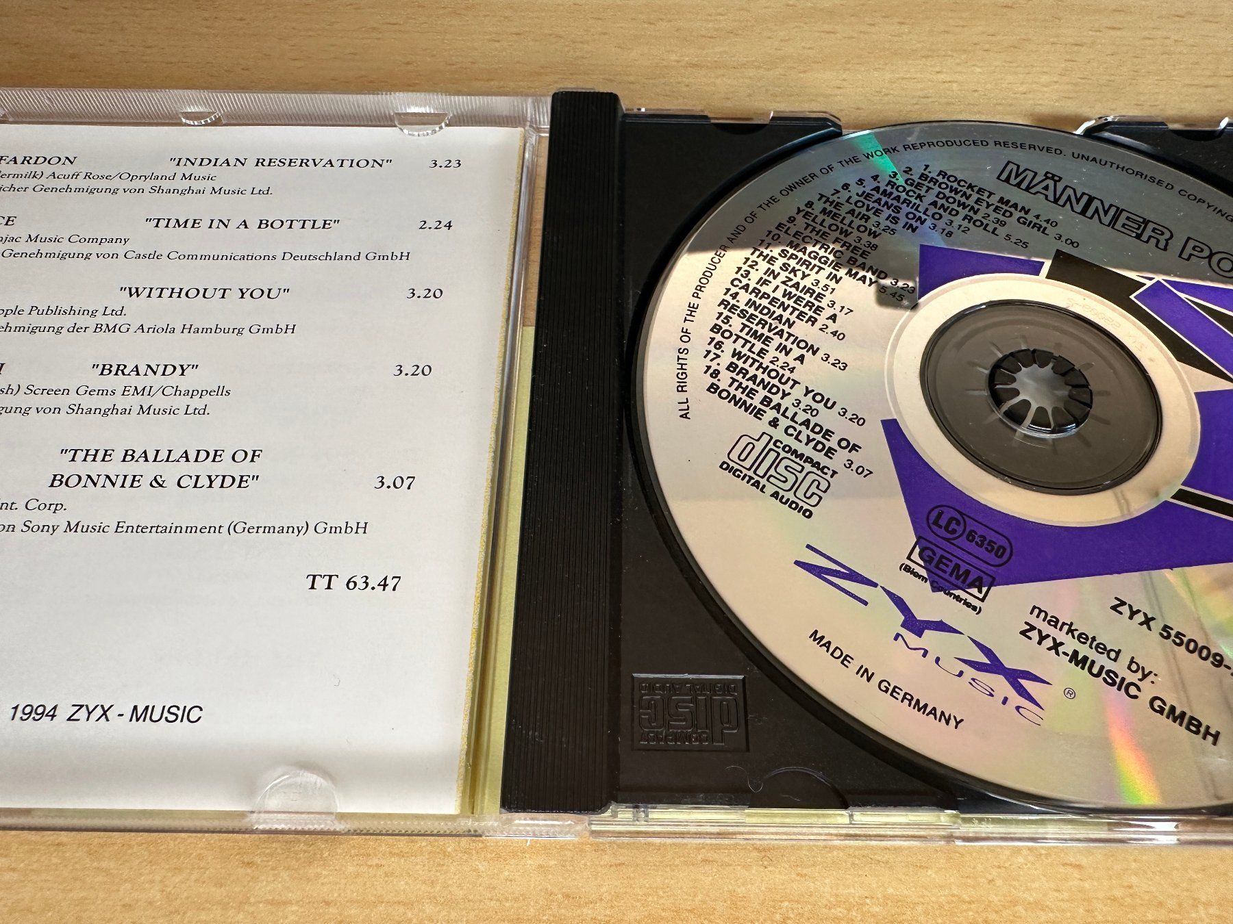 CD: Männer Pop – Usato da Rikon im Tösstal venduto da Alpenmutz 2