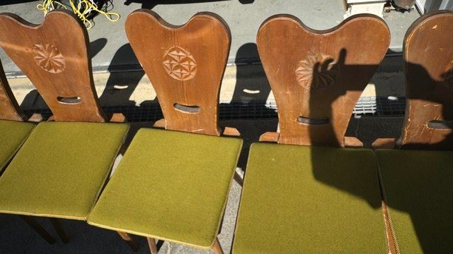 Chaises: 2 SEDIA ENGADINA ANNI 60 – D'occasion à Davesco-Soragno par kappas 5