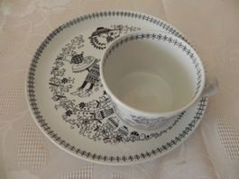 RAR Arabia, Kaffeetasse mit Teller Emilia, Raija Uosikkinen
