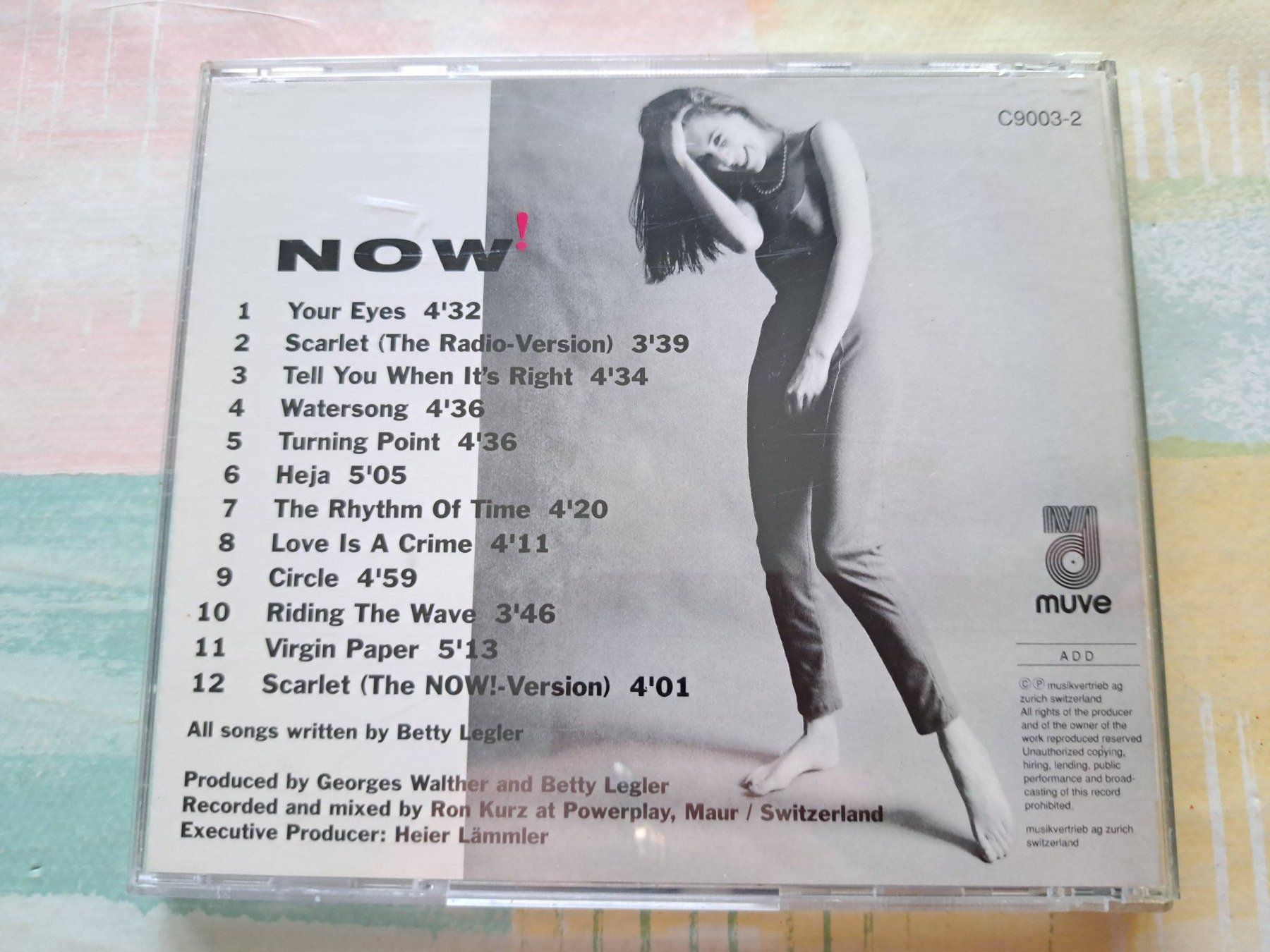 CD: Cd Betty Legler - Now – Usato da Pully venduto da bro_n52j 1