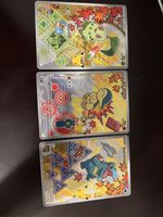 First Partner Serie 2 Pokemon 3er Set NM