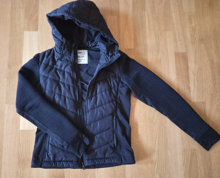 SPORTLICHE Übergangsjacke schwarz Gr 158/164