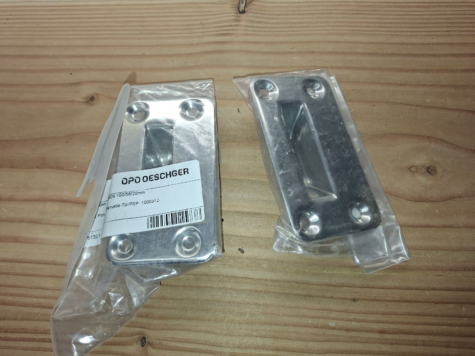 Eisenwaren: Bodenschliessmulden BKS B 9009 2 Stück – Neu und originalverpackt aus Neunkirch von MaElekt