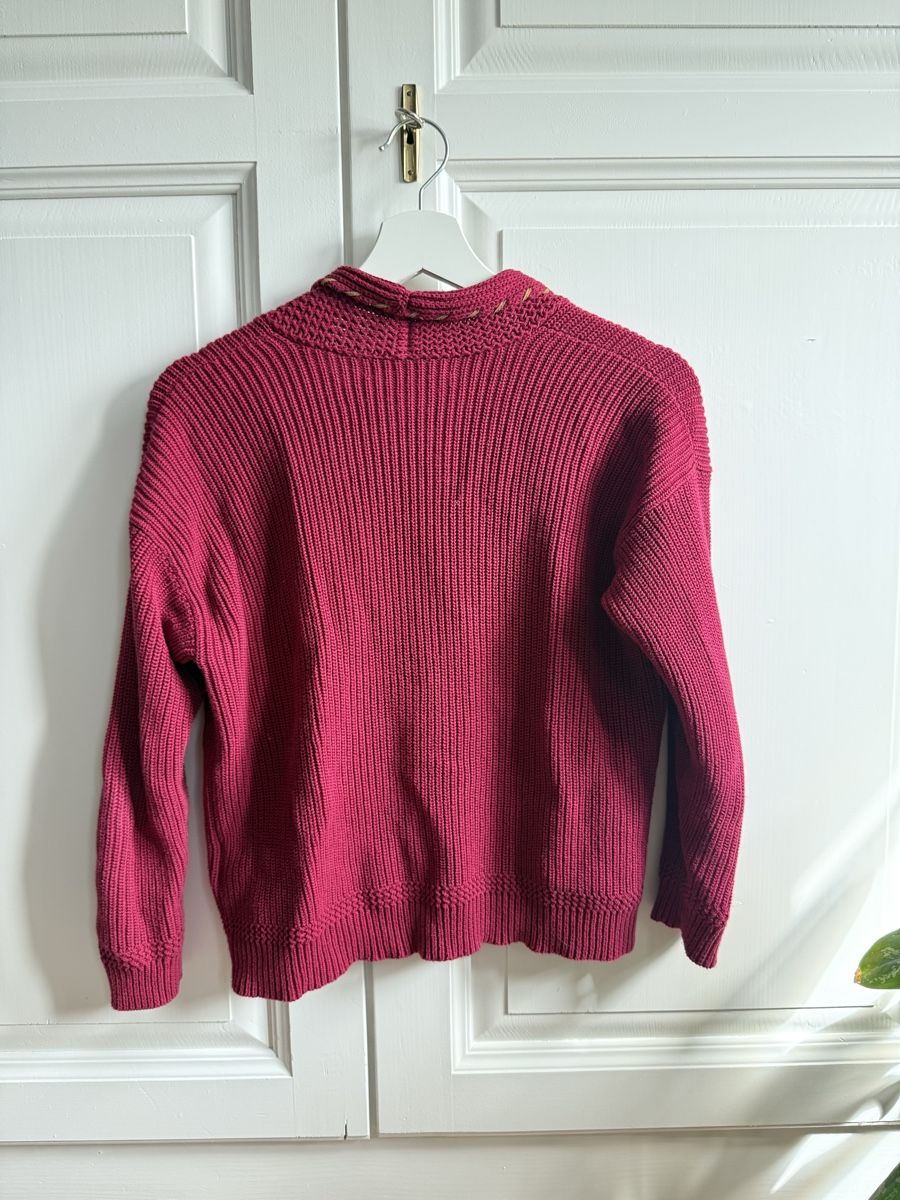 Ralph Lauren Maglioni & Felpe: Ralph Lauren Strickjacke Gr. S himbeerrot – Usato da Kehrsatz venduto da Skoppa 1
