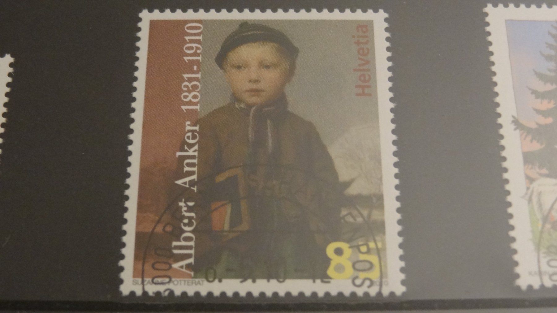 Tutti i francobolli: 2010 Albert Anker ET SCHANEZNPOST – Usato da Olten venduto da pechsisa1