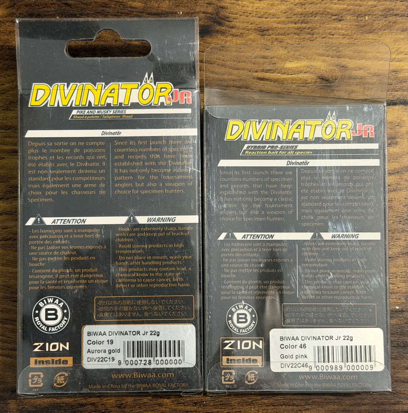 Esche: BIWAA Divinatör Junior Set 6 - 22 gr – Nuovo e nell'imballaggio originale da Widnau venduto da Fishingtackle_Oggy 1