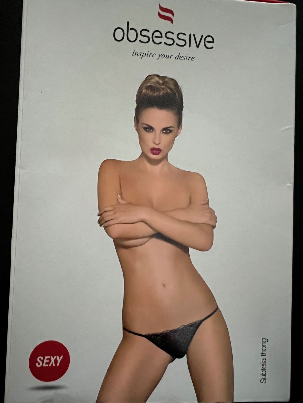 Altra biancheria intima: Damenstring neu von Obsessive gr. S/M – Nuovo e nell'imballaggio originale da Luzern venduto da suhamadlun