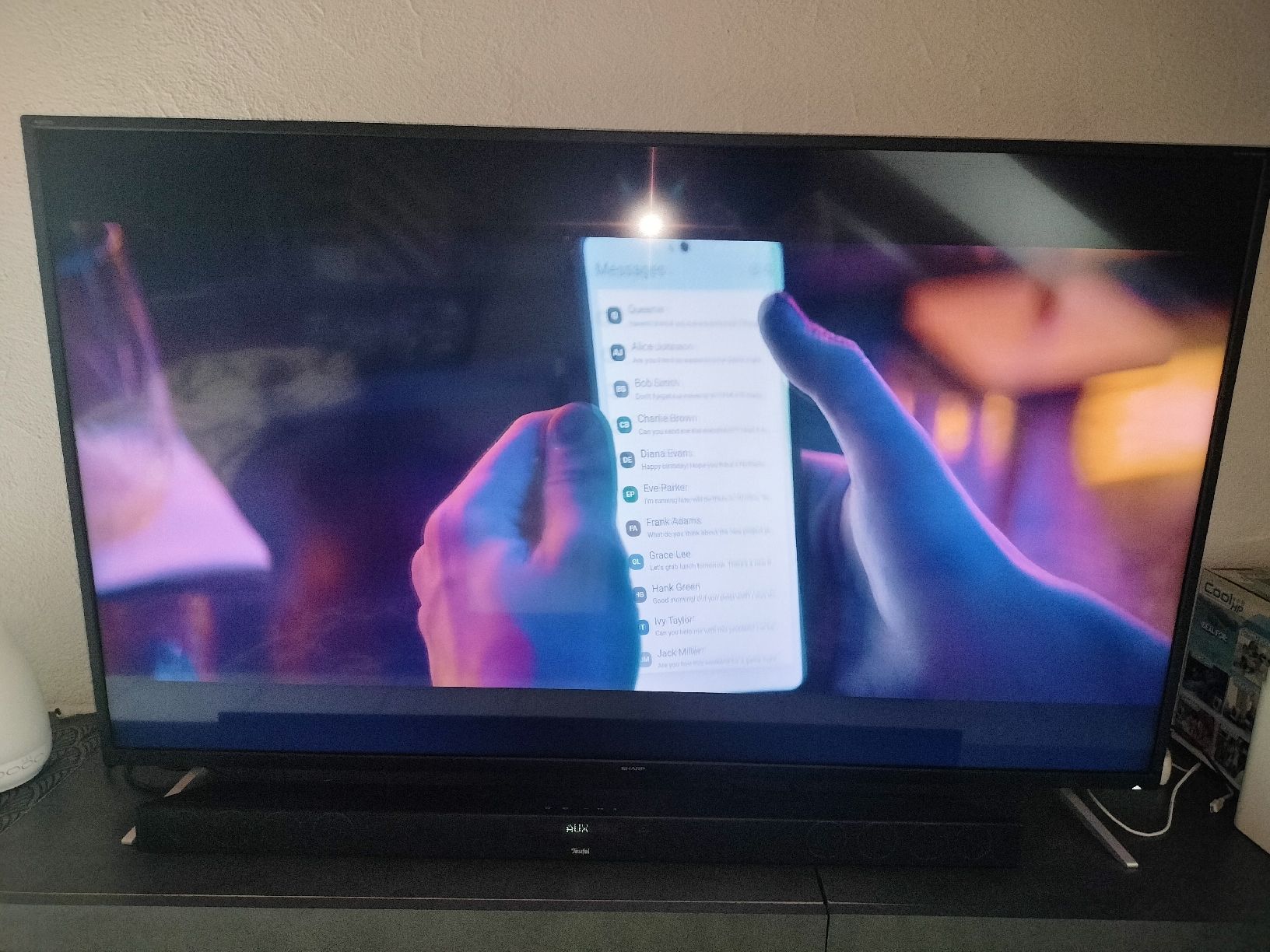 Sharp Televisori: SHARP 55BL2EA LCD Colour TV guter Zustand – Usato da Volketswil venduto da I_m_pure 4