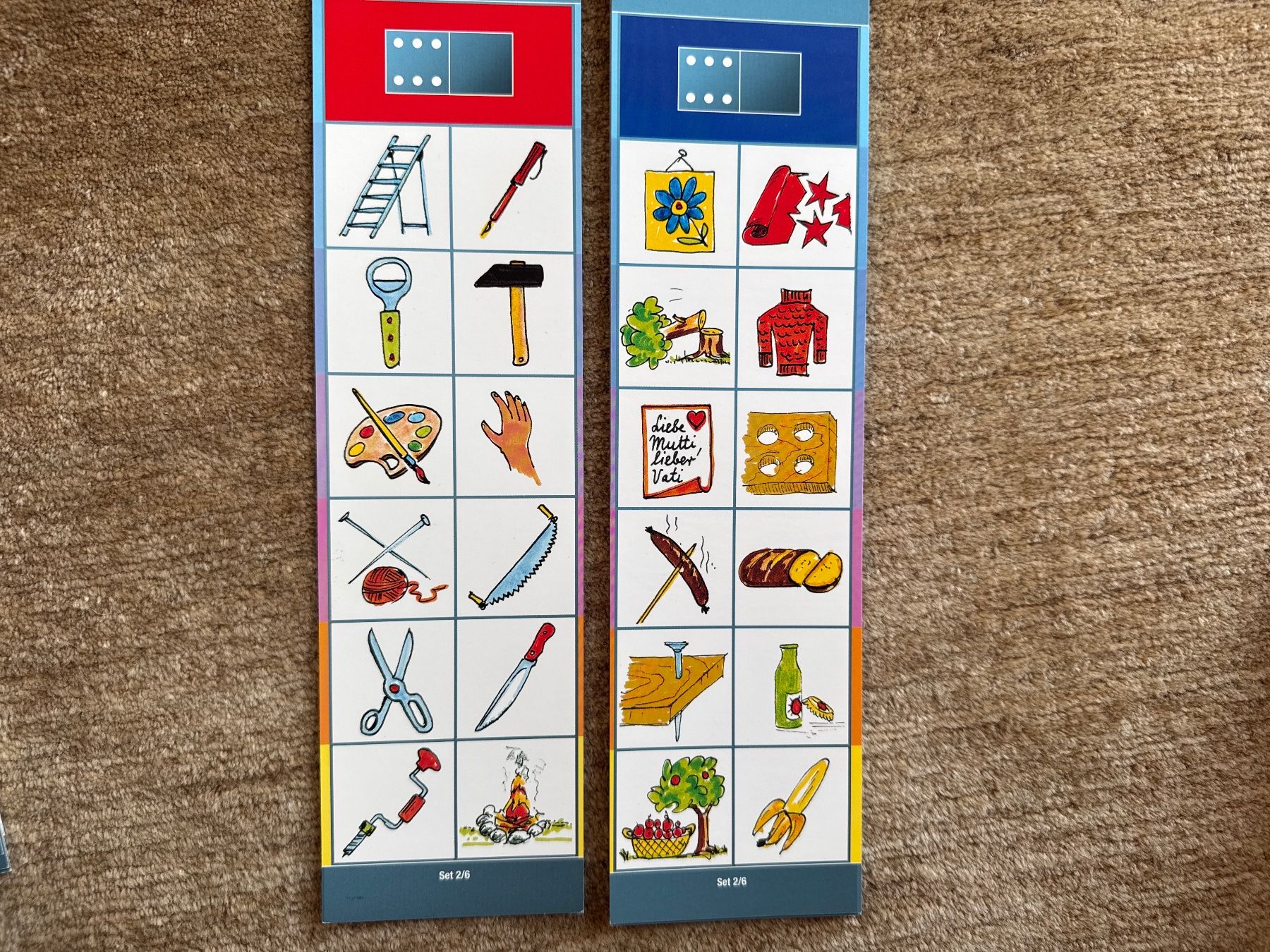 Giochi: Flocards  Set 2 -- ohne Schachtel – Usato da Aarau venduto da Kilauea 4