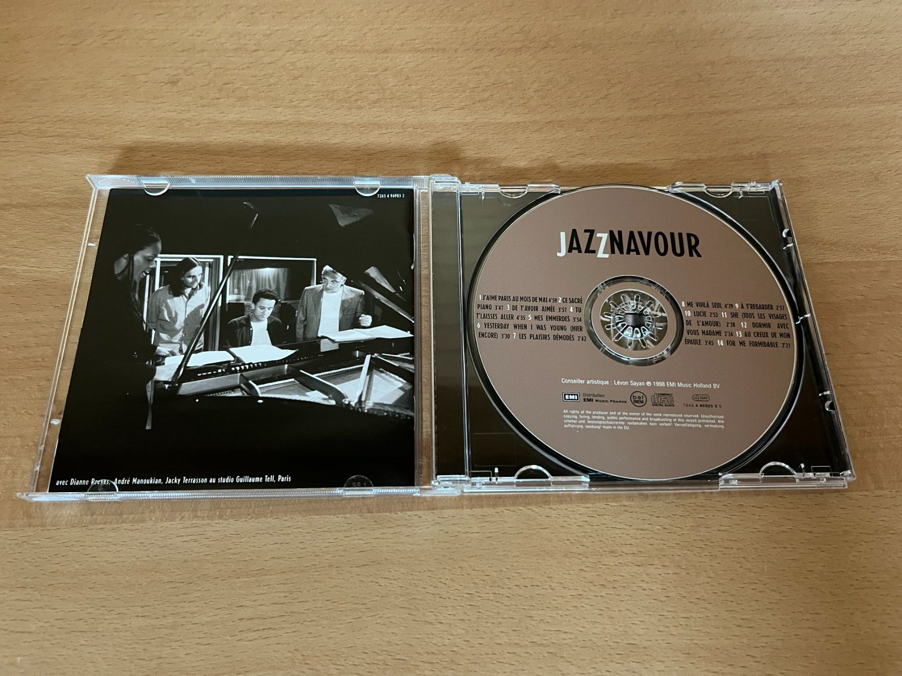 CD: Charles Aznavour - Jazznavour – Usato da Bätterkinden venduto da emmentaler2008 1