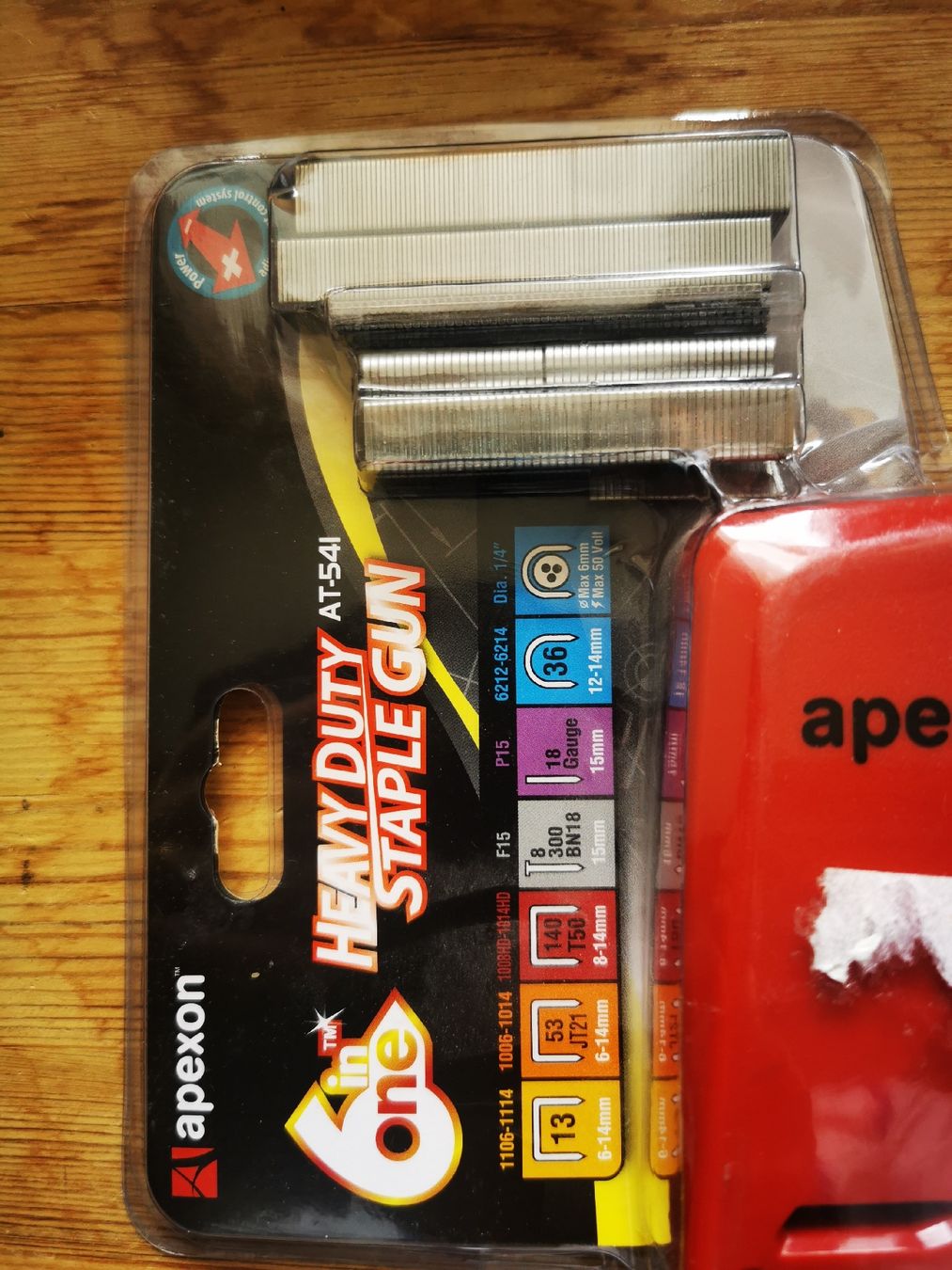 Tutti gli attrezzi: Apexon AT- 541 Heftklammerpistole – Nuovo e nell'imballaggio originale da ZERNEZ venduto da joaofonseca 5
