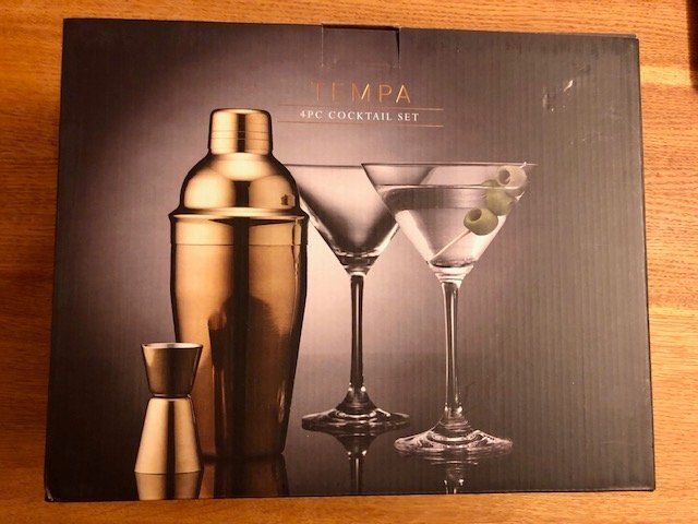 Elettrodomestici da cucina: NEU: Tempa Aurora 4 Piece Cocktail Set Gold – Nuovo e nell'imballaggio originale da Rhäzüns venduto da duudii