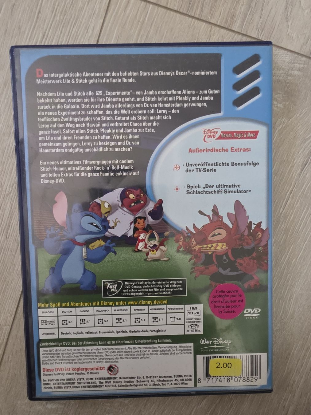 Tous les DVDs: DVD Lilo & Stitch  – D'occasion à Wigoltingen par Zuckerfee84 1