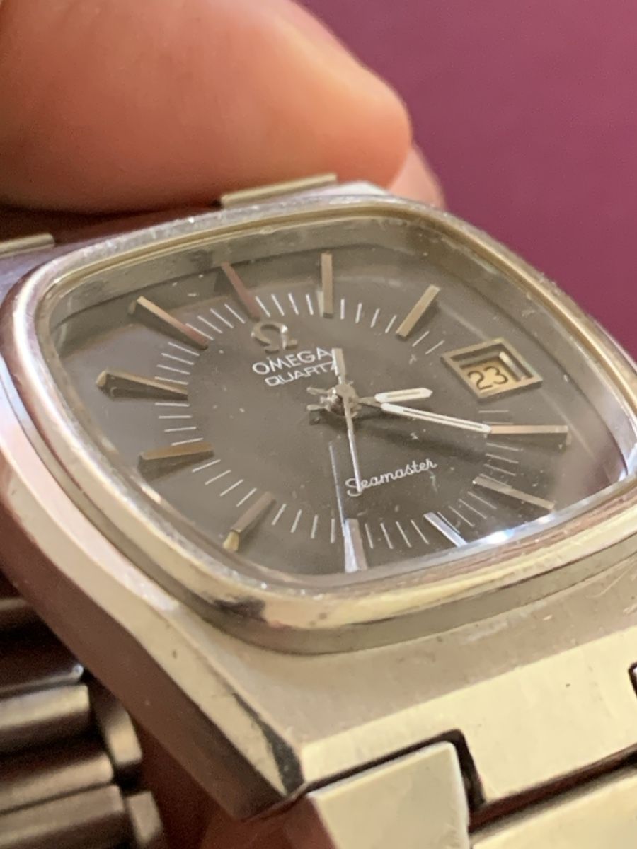 Omega Orologi: Omega Seamaster TV Dial Quartz Ref. 196.0090 – Usato da Worblaufen venduto da Invintage64 8