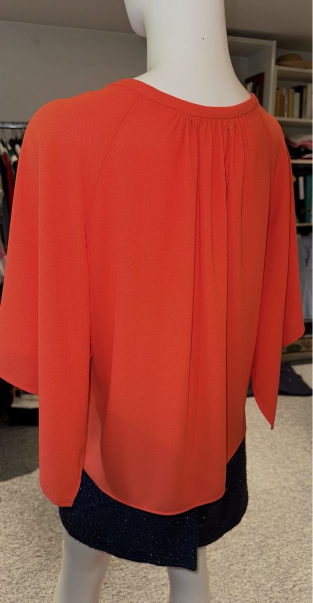 Camicette: Blouse manches amples orange 40 – Nuovo (secondo la descrizione) da Genève venduto da flocon06 5