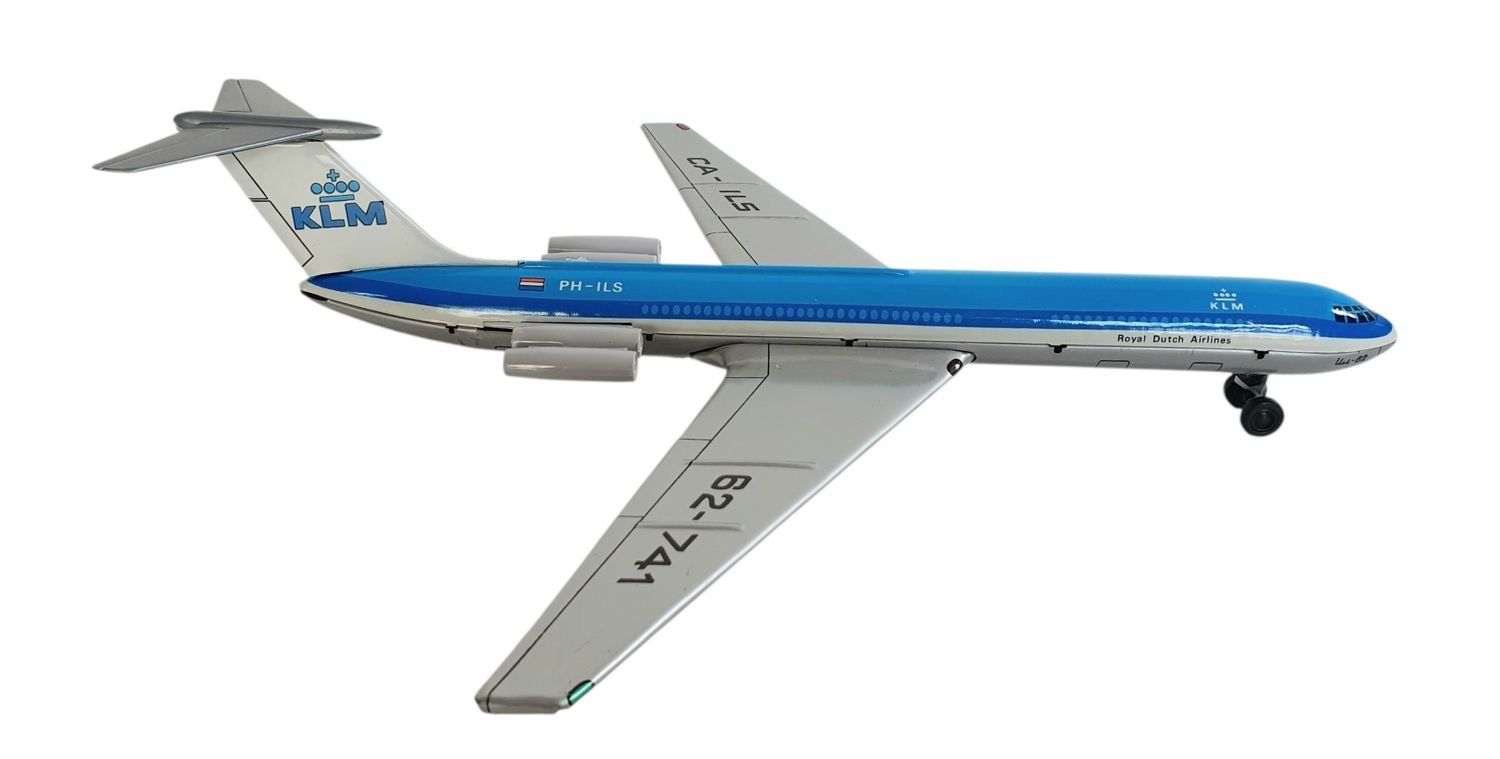 Giocattoli: KLM Blechflugzeug mit Friktionsantrieb OVP – Usato da Flawil venduto da JaguarXJSHE 5