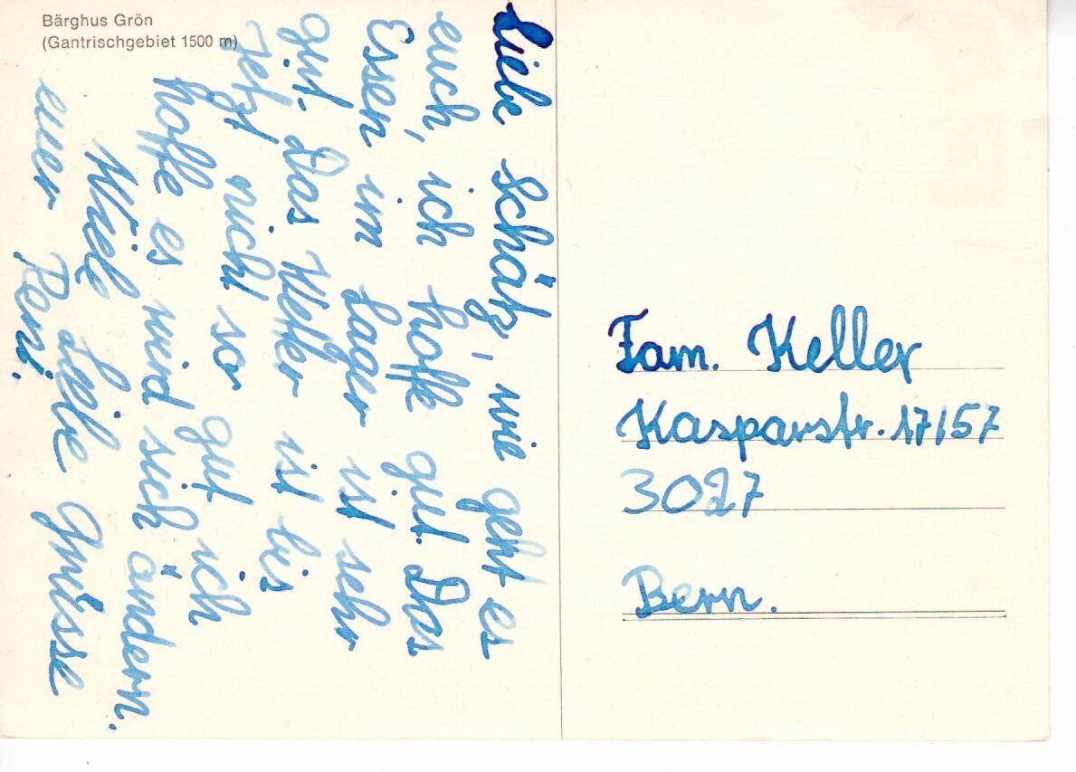 Cartoline postali: Bärghus Grön Gantrischgebiet – Usato da Wolhusen venduto da Curver9 1