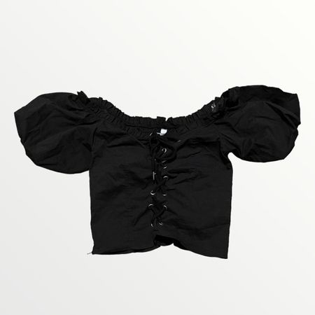 Schwarzes Top