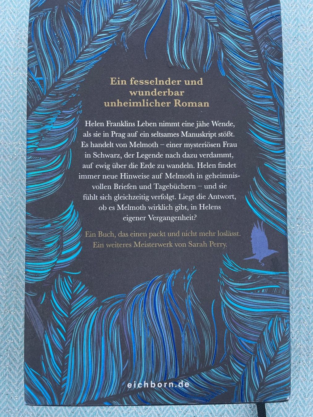 Libri: SARAH PERRY - Melmoth (Eichborn Verlag, 2019) – Usato da Frasnacht venduto da GracyStore 1