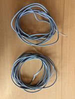 2x Graues Kabel, je über 4 Meter, für Bastler / Reparaturen