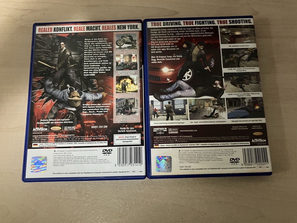 Sony Giochi: Playstation 2 True Crime Set – Usato da Emmenbrücke venduto da nne_hm9j 2