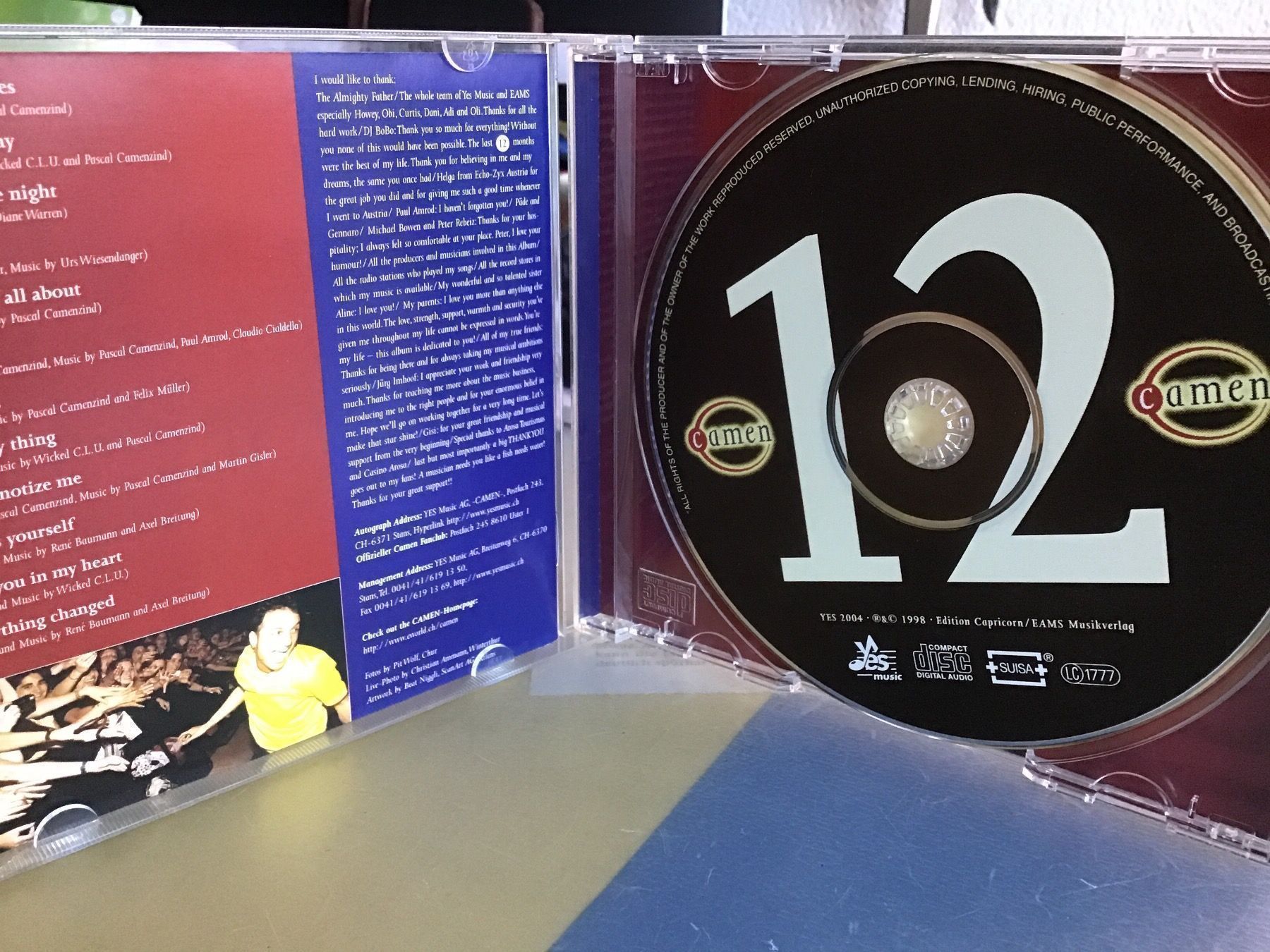 CDs: CAMEN – Gebraucht aus Thierachern von sweden08 2