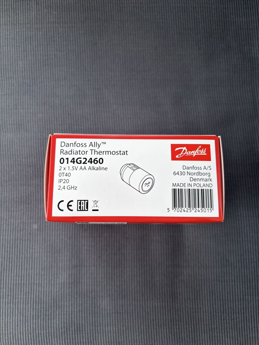 Danfoss Sistema di controllo: Danfoss Ally Thermostat 014G2460 neuf – Nuovo e nell'imballaggio originale da St-Imier venduto da Msn2610 1