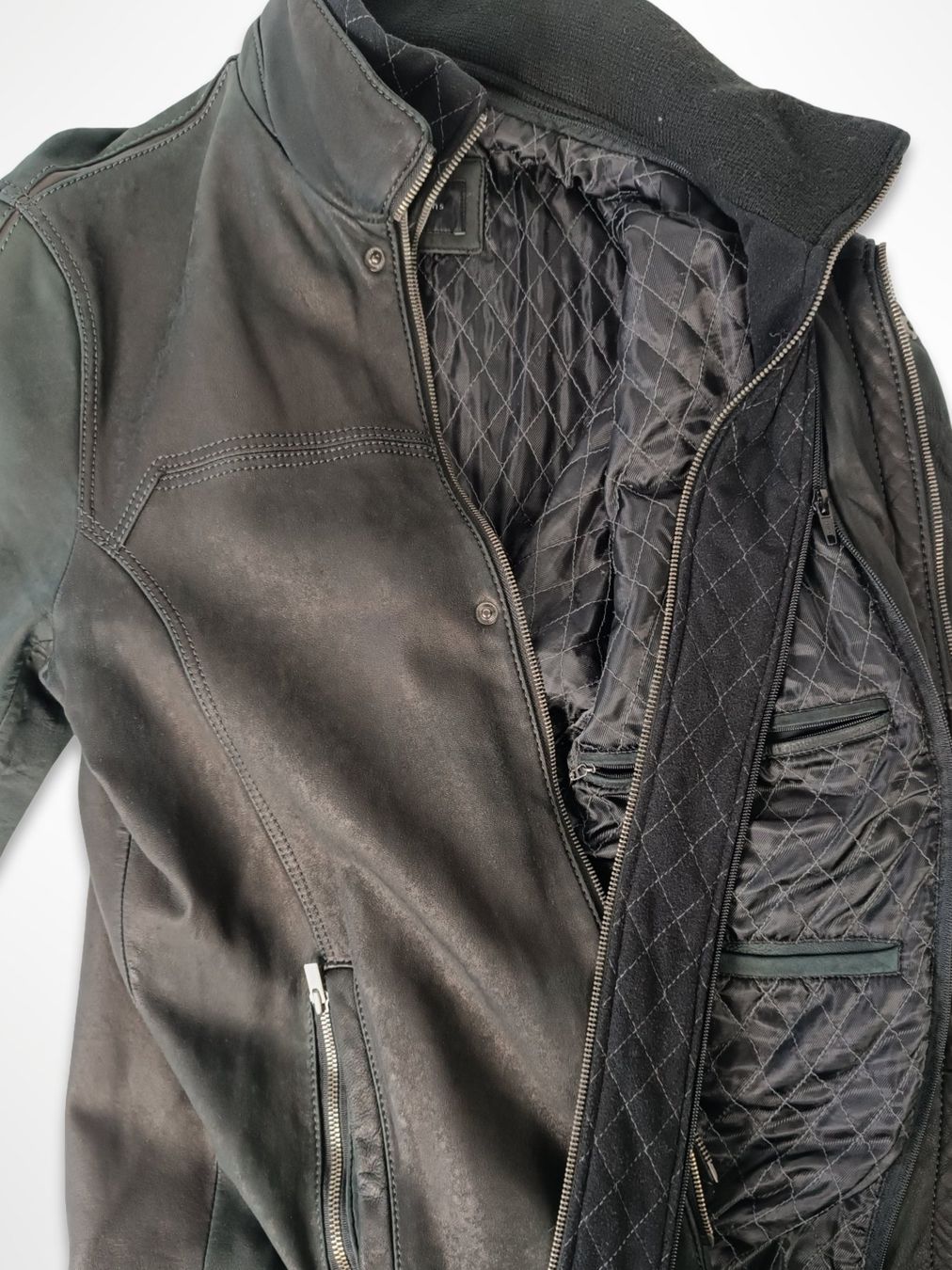 Giacche: SEVENSIGNS Männer-Lederjacke – Usato da Suhr venduto da Restwert_Suhr 3