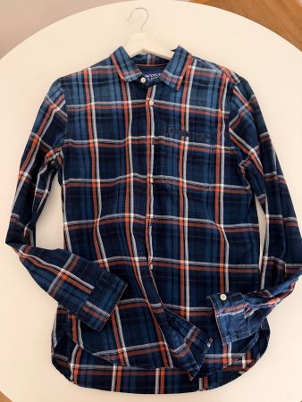 Karohemd Scotch & Soda Slim Fit Grösse M guter Zustand