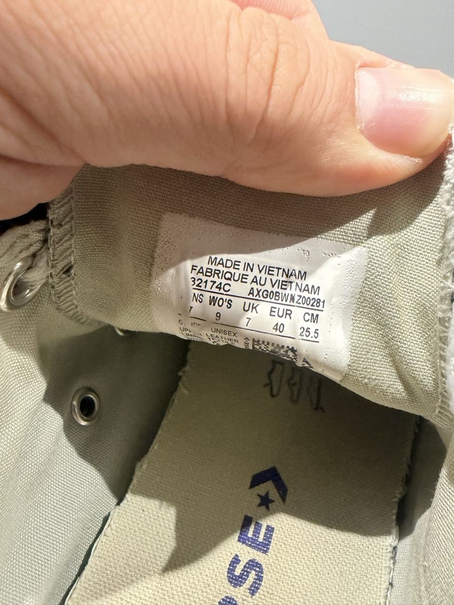 Converse Scarpe da uomo: CONVERSE ALL STAR SNEAKERS EU 40 – Nuovo (secondo la descrizione) da Orpund venduto da joe_hazard 3