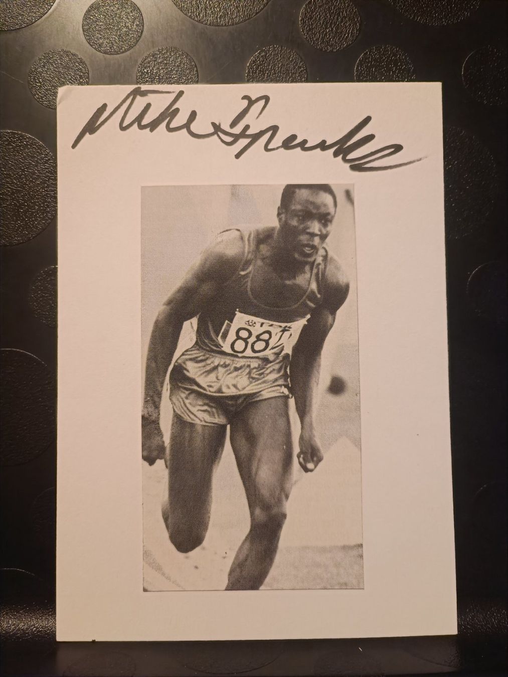 Autogramme: Michael Franks - Leichtathletik – Gebraucht aus Menziken von Artographs
