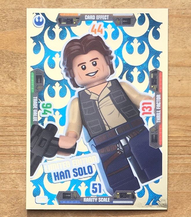 LEGO Star Wars Han Solo Limited Edition Karte 1