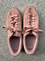 Puma Schuhe rosa Wildleder  guter Zustand