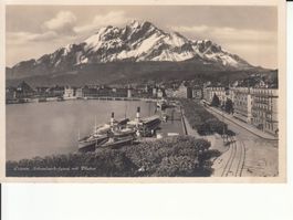 Luzern Schweizerhofquai ca. 1930