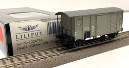 Liliput L224714= gedeckter Güterwagen K2 SBB 33107 grau