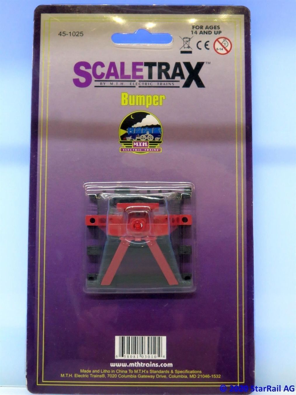 Modellini di ferrovie: M.T.H. 45-1025 Scaletrax Bumper Prellbock – Nuovo e nell'imballaggio originale da Ennetbaden venduto da StarTrain