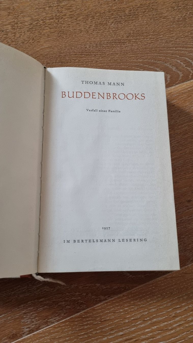 Libri: Thomas Mann - "die Buddenbrooks" - Ausgabe von 1957 – Usato da Seon venduto da Eva_worldwide 5