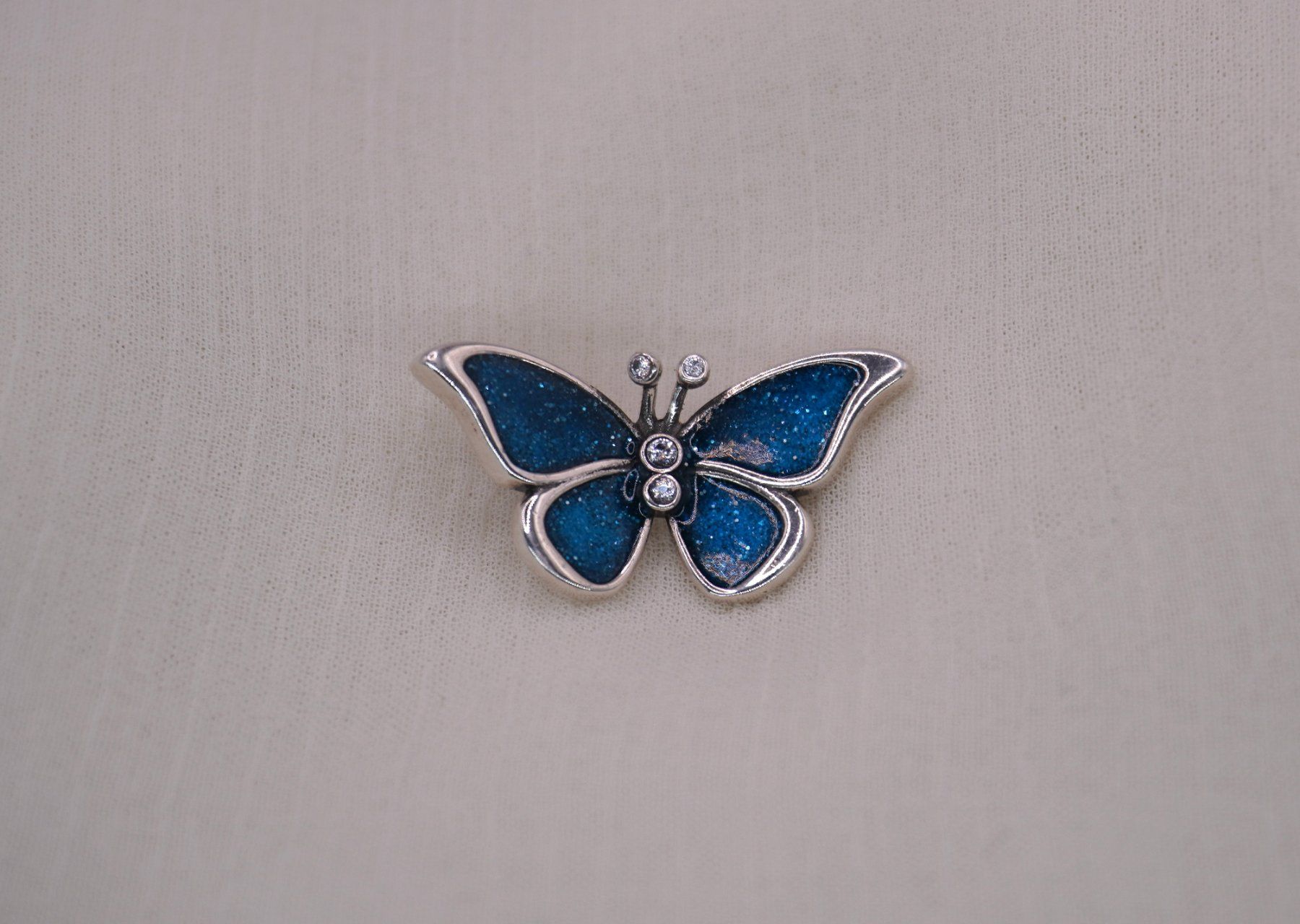 Ciondoli: Charm "grosser blauer Schmetterling" zu Pandora S925 – Nuovo (secondo la descrizione) da Niederbüren venduto da Fidi5 1