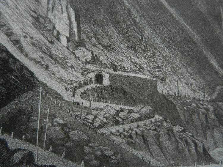 Gravures: Die Gotthard Strasse Schöllenen – D'occasion à Risch par Rischli15 7