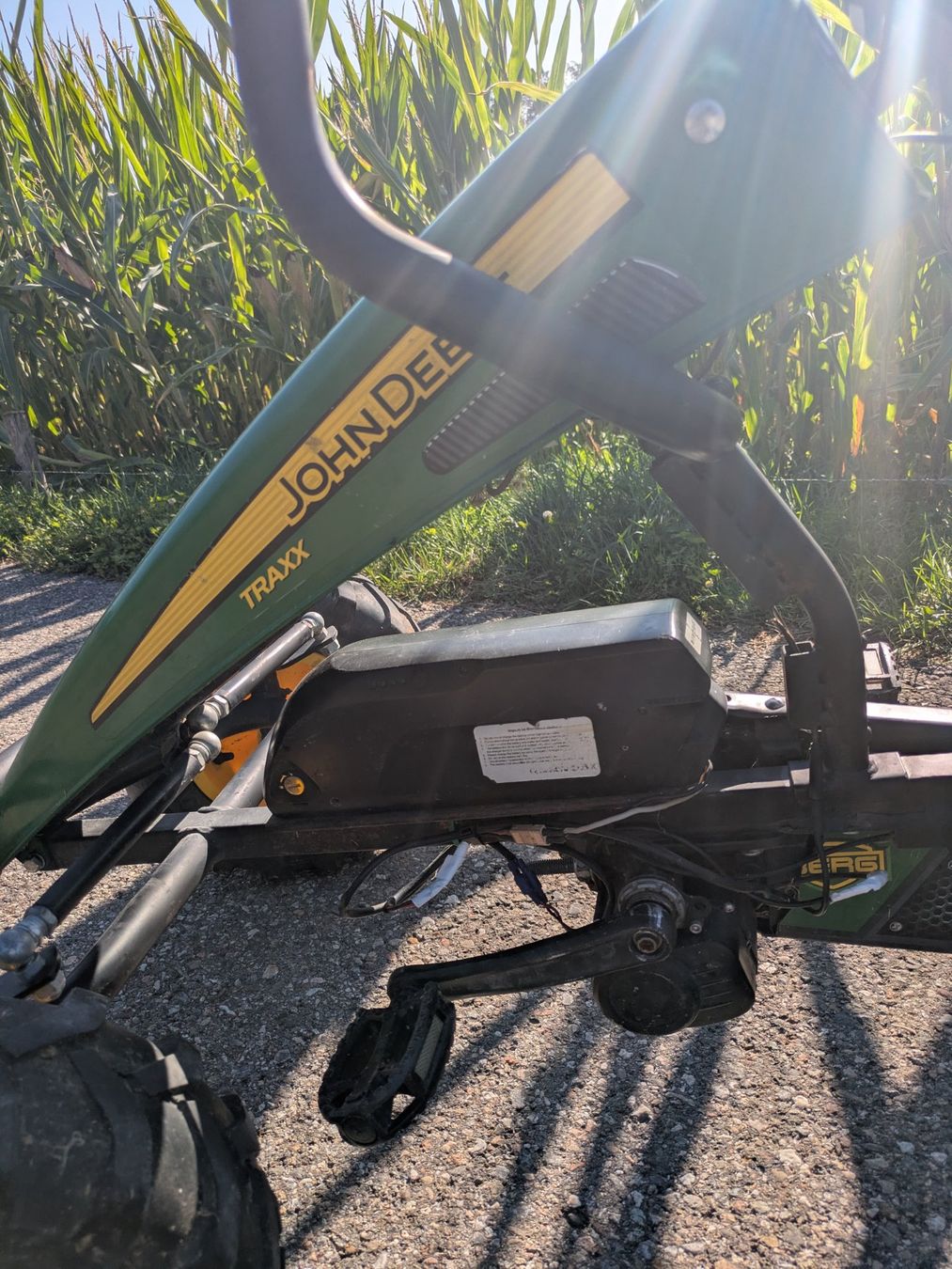 John Deere Fahrzeuge für Kinder: Berg E-Gokart mit Anhänger – Gebraucht aus Affoltern am Albis von Wisel80 1