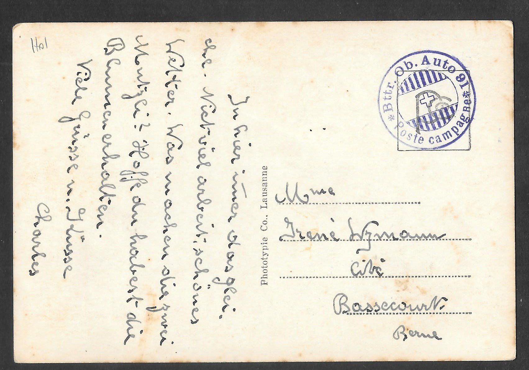 Cartes postales: Hospice du Simplon mit Hunden – D'occasion à Olten par clotaldi 1