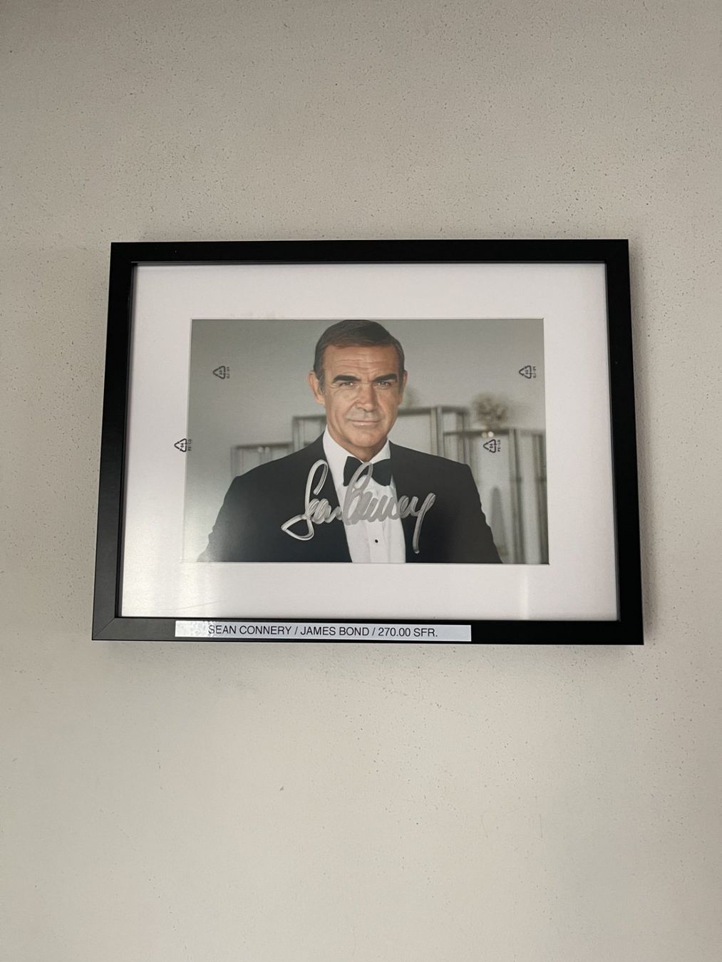 Autografi: Sean CONNERY James Bond / AUTOGRAMM – Usato da Egg b. Zürich venduto da Dbunny