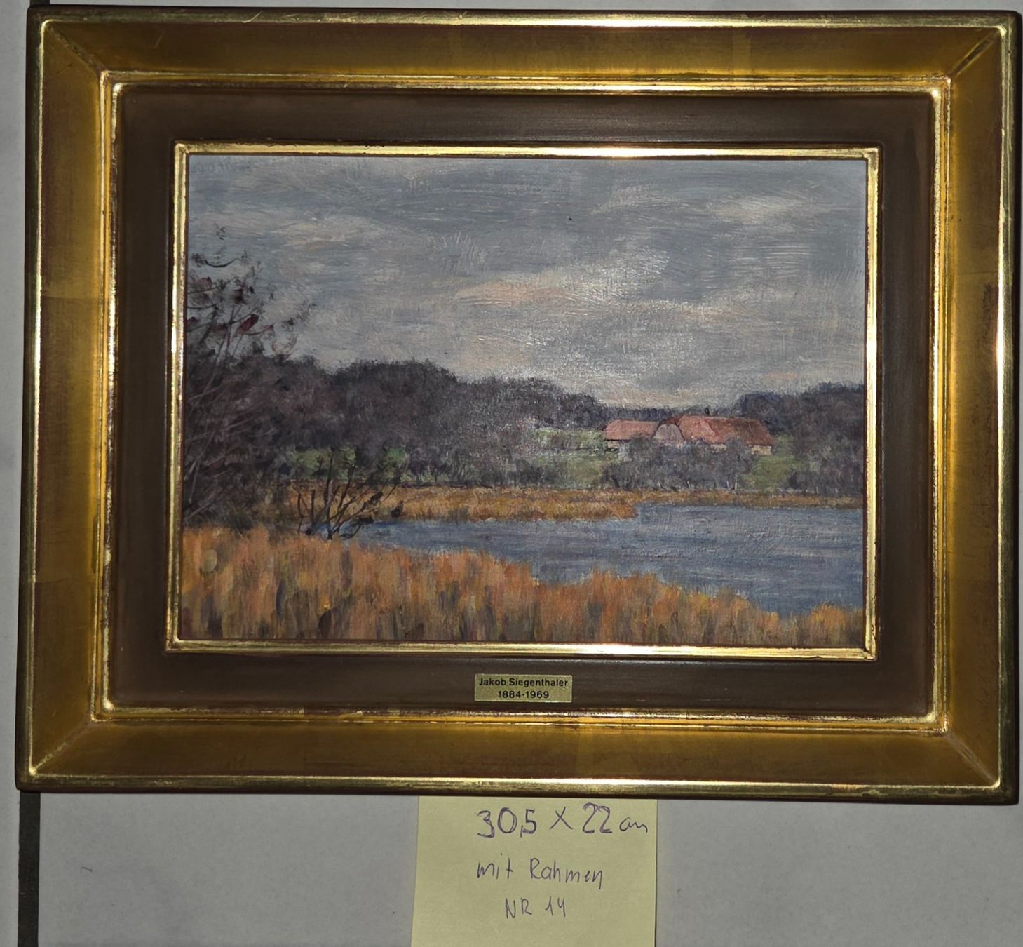 Gemälde: Schönes Bild von Jakob Siegenthaler – Gebraucht aus Frauenfeld von wald1968
