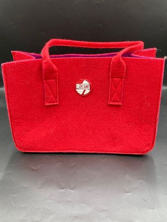 LANA GROSSA | Filztasche | Rot & Lila